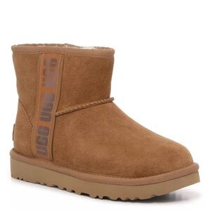 UGG Classic Mini Brown Suede Bootie